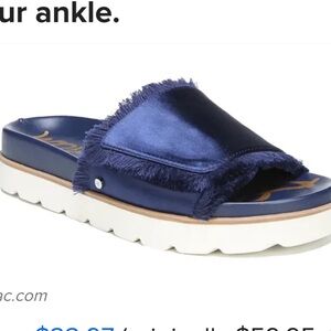 Sam Edelman black sandals with Velcro